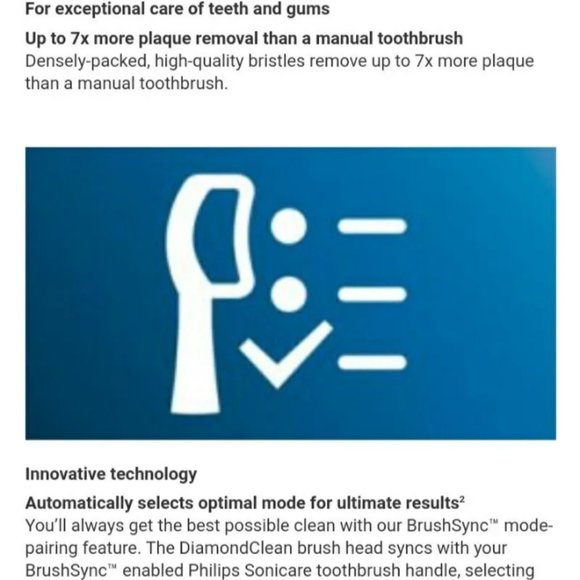 New Philips Sonicare C3 Premium clean Control 8 Brush Heads replacement Fast S/H - Picture 7 of 7